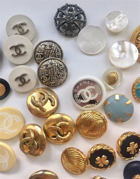 old chanel buttons